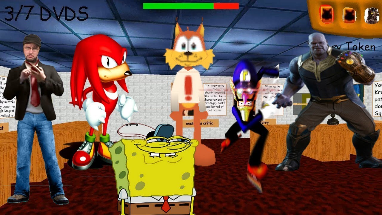 Bubsy's Basics In Memes And Nostlogic 90's ( Baldis Basics 1.4.3 Port)