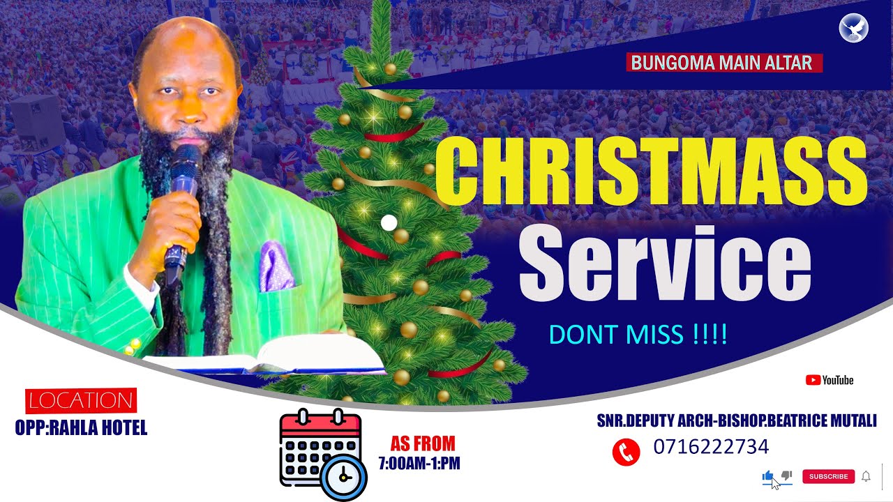 #LIVE:BUNGOMA MAIN CHRISTMASS CELEBRATION | 25th DEC 2025