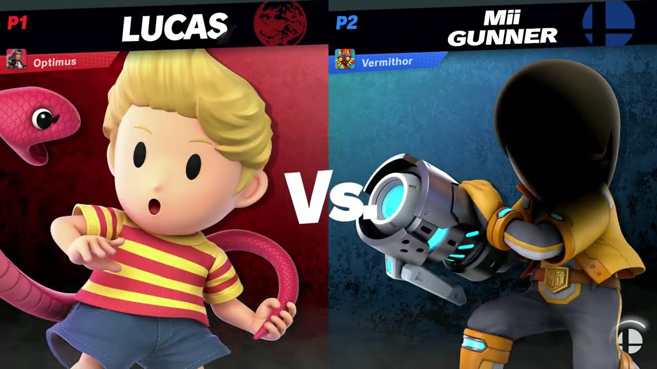 ¿Quién ganará? - Lucas De Optimus Mike VS Mii Gunner De Vermithor en Smash Bros Nintendo Switch