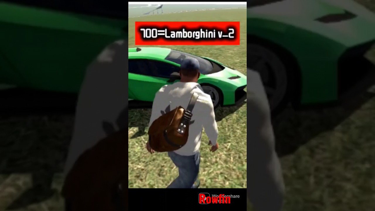 IDB3D Car cheats 2 | #indianbikesdriving3d #gaming #shorts | RowfInfi