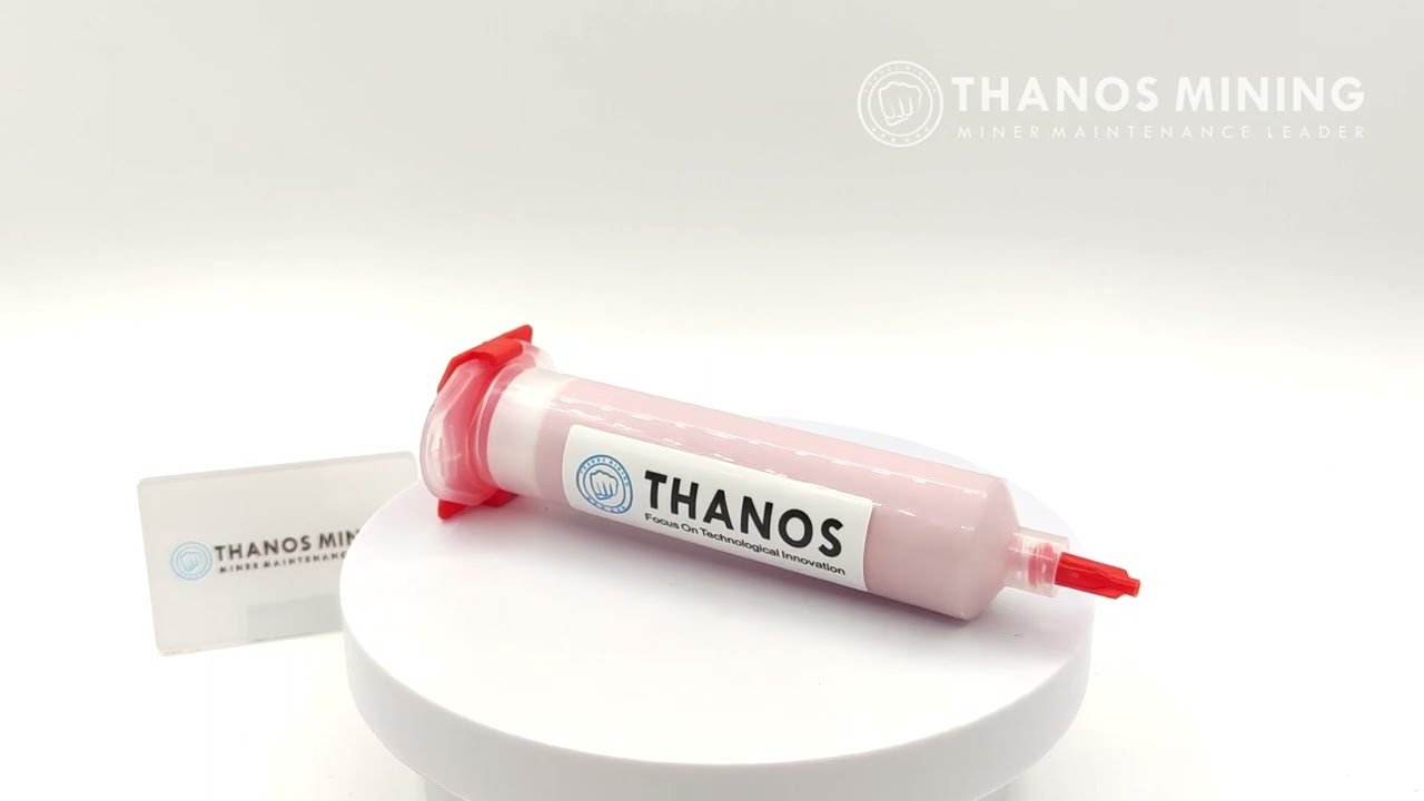 Hash board thermal grease