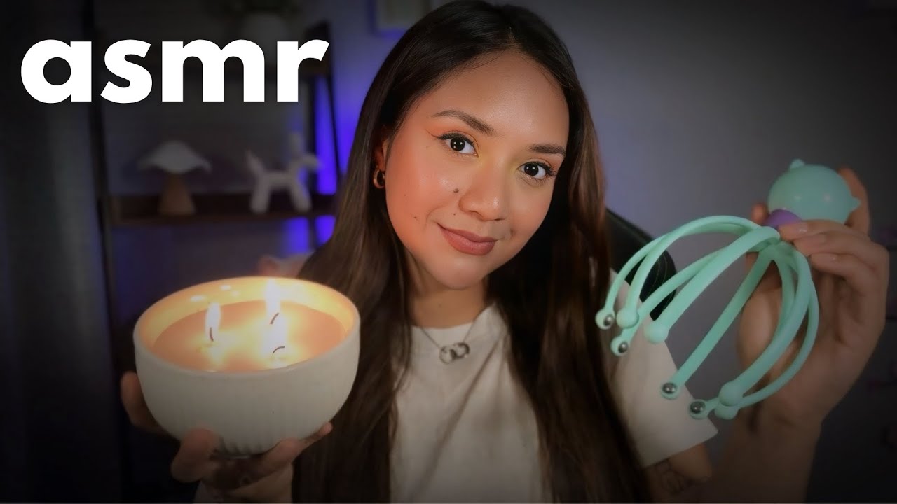 ASMR PARA DORMIR AHORA / SPA DEL SUE&Ntilde;O (susurros, lluvia, y masajes)