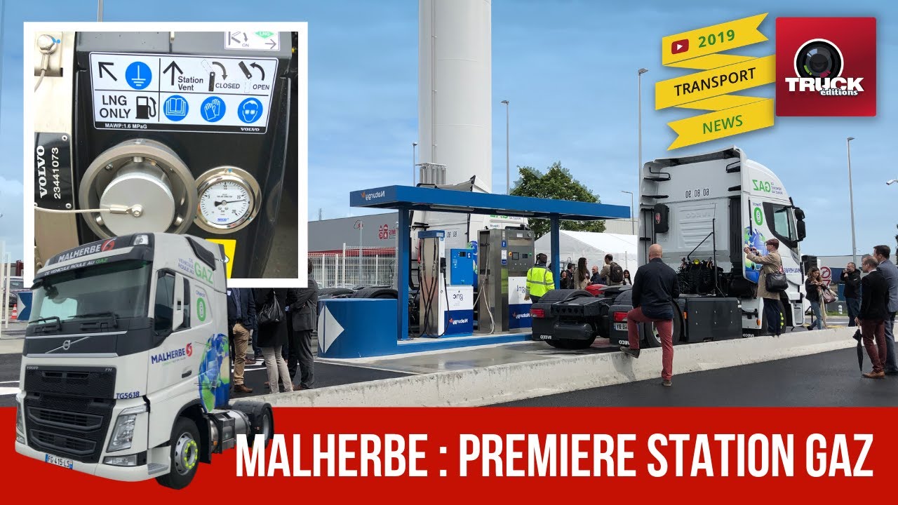 PREMIÈRE STATION GNL/GNC dans le Calvados