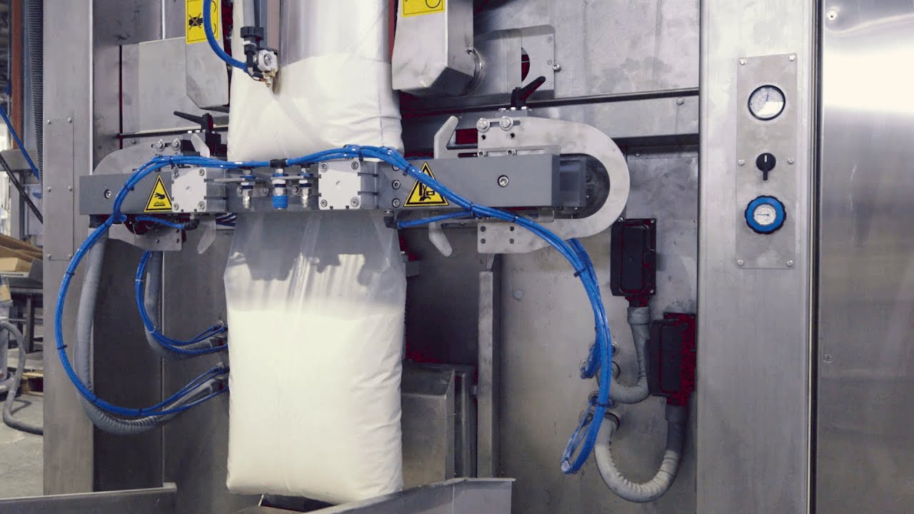 Complete packaging line for Salt