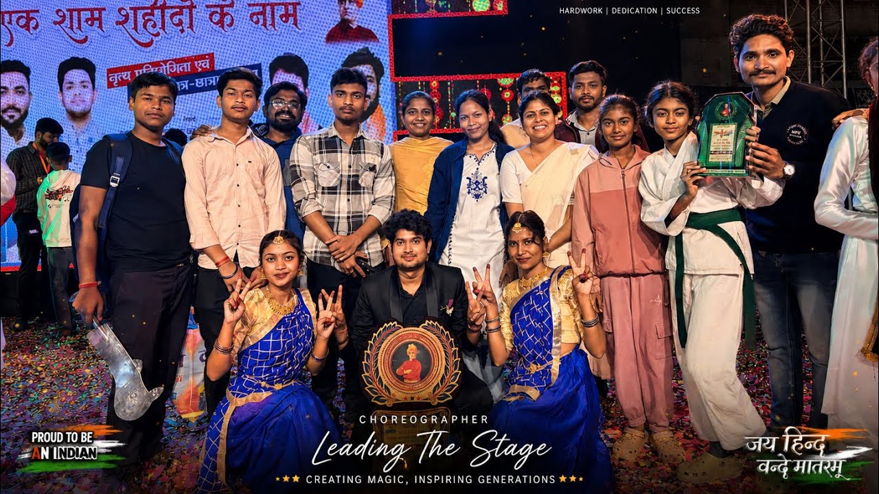 Got 2nd prize in dance competition