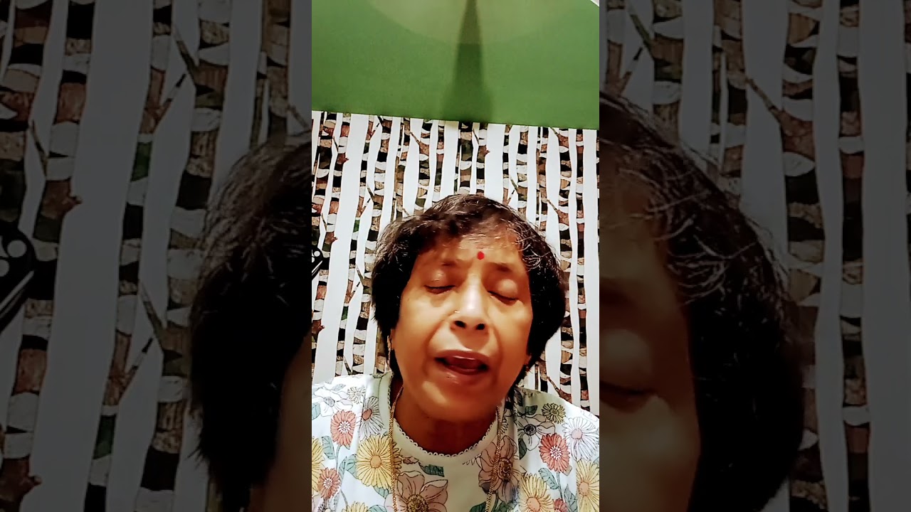 Nazmul geeti Ajo kande kanone koyelia sung by Rubi Kundu