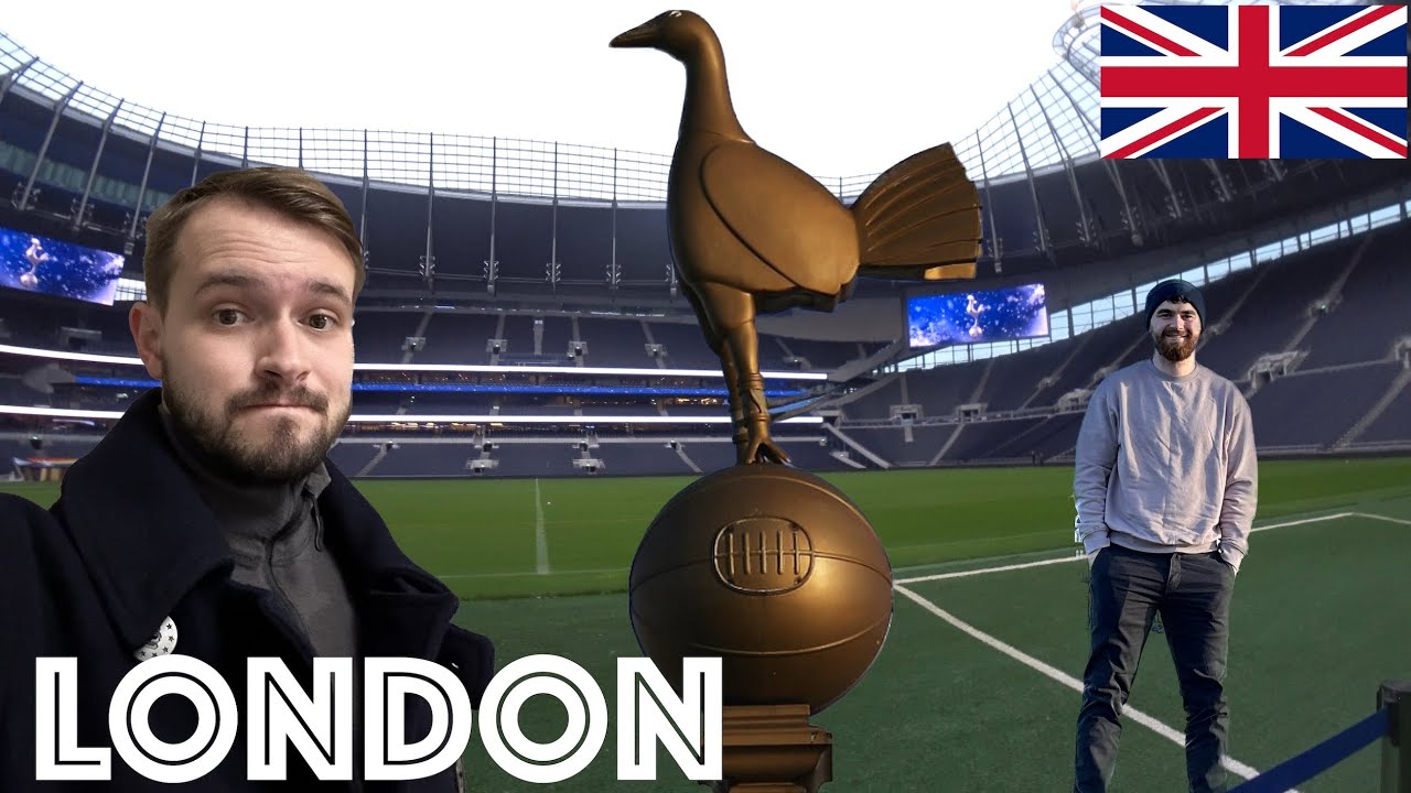 First Day in London, Tottenham Stadium Tour | UK 🇬🇧