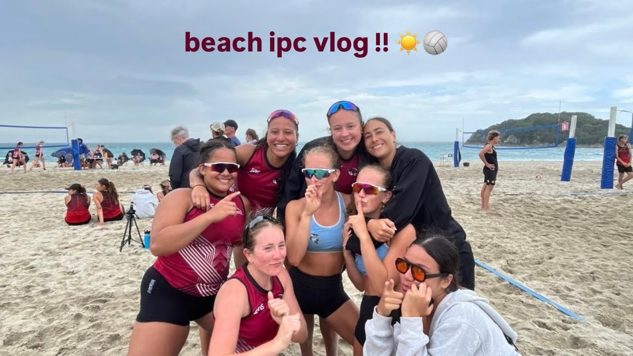 beach ipc vlog !! ☀️🏐
