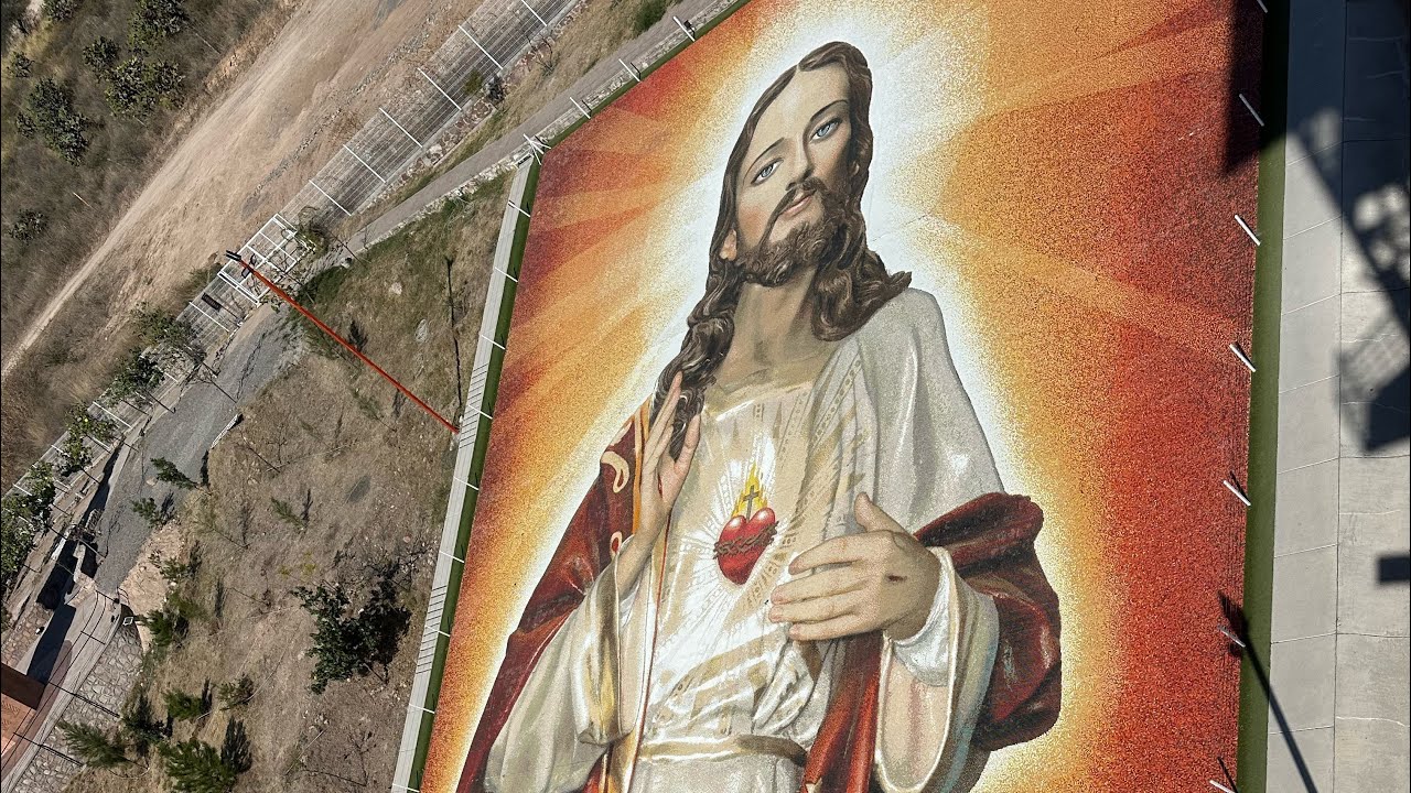 Visita al santuario del Sagrado Corazón de Jesús , 2-10-26