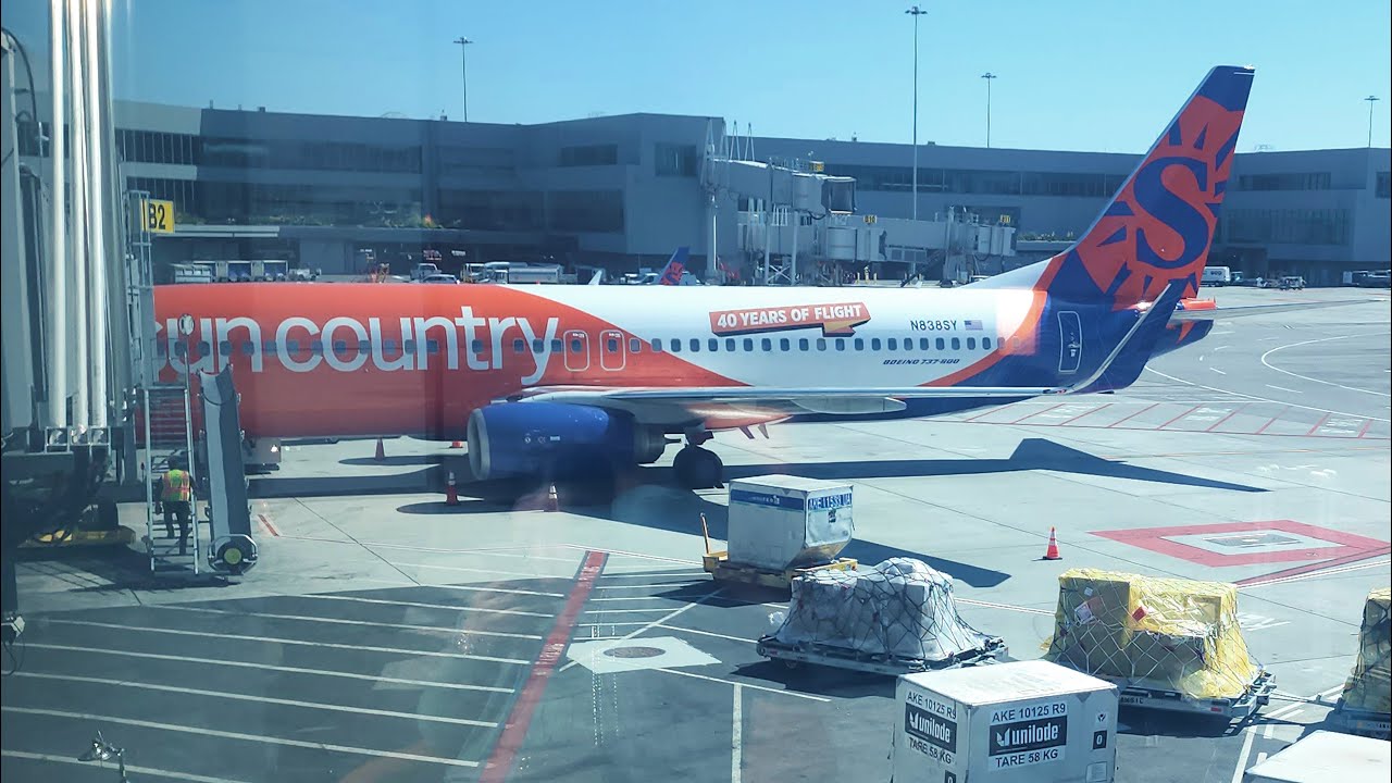 Flight Review: Sun Country 737-800 Best Seat | Minneapolis-St. Paul to San Francisco