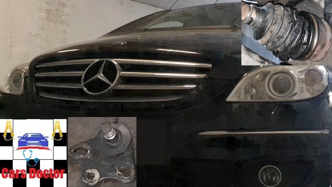Mercedes Clase B W245 2009 Cambio Junta Homocinetica y Rotula Suspension