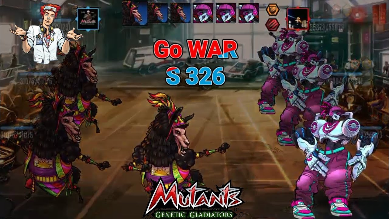 Go War Mutant Genetic Gladiator 
