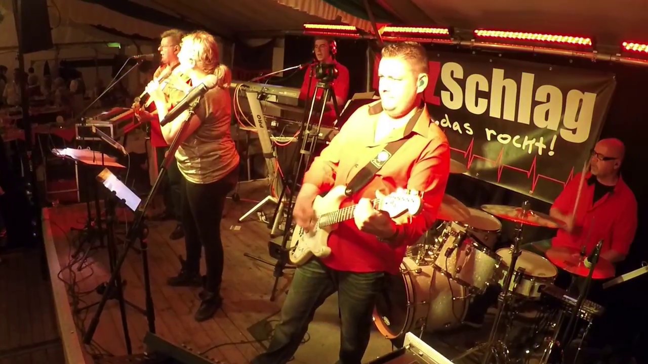 Coole Party im Wickrathhahn mit Herzschlag Partyband, 10. Juli 2017