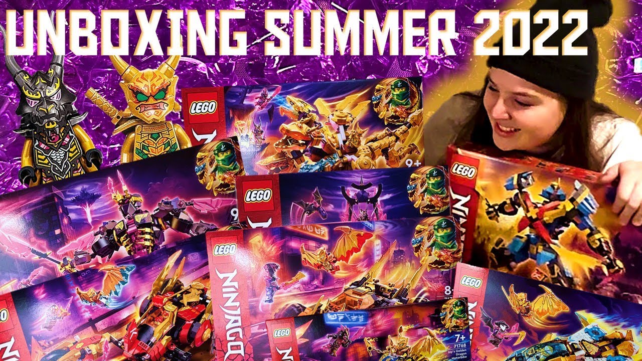 NINJAGO SUMMER 2022 FULL WAVE - BLIND UNBOXING VIDEO!