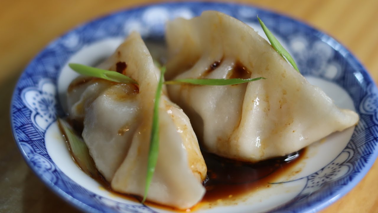 Pork Dumplings At Home + How To Fold Dumpling