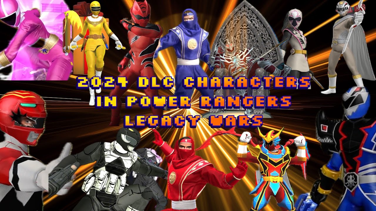 Ranking The 2024 DLC Characters In Power Rangers Legacy Wars