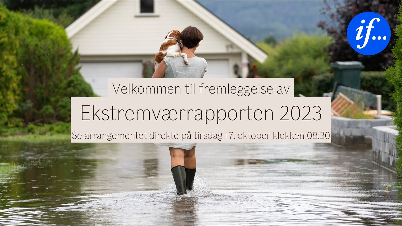 Fremleggelse av Ekstremværrapporten 2023