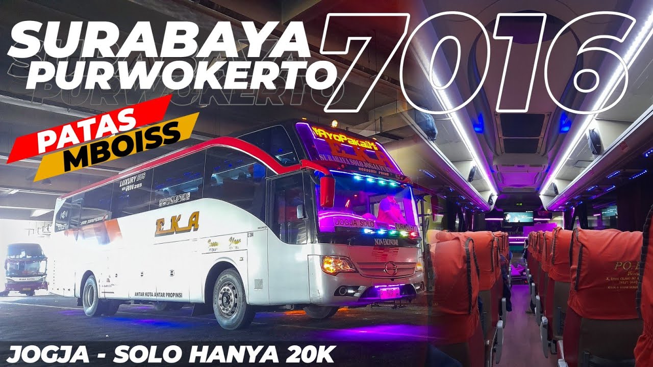 Solo - Jogja cuma 20K 💯 | Trip Report Eka Cepat S 7016 UT Solo - Jogja