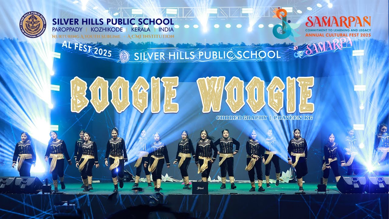BOOGIE WOOGIE  | Praveen KG | SAMARPAN | 𝙰𝚗𝚗𝚞𝚊𝚕 𝙲𝚞𝚕𝚝𝚞𝚛𝚊𝚕 𝙵𝚎𝚜𝚝 2025 | SILVER HILLS PUBLIC SCHOOL