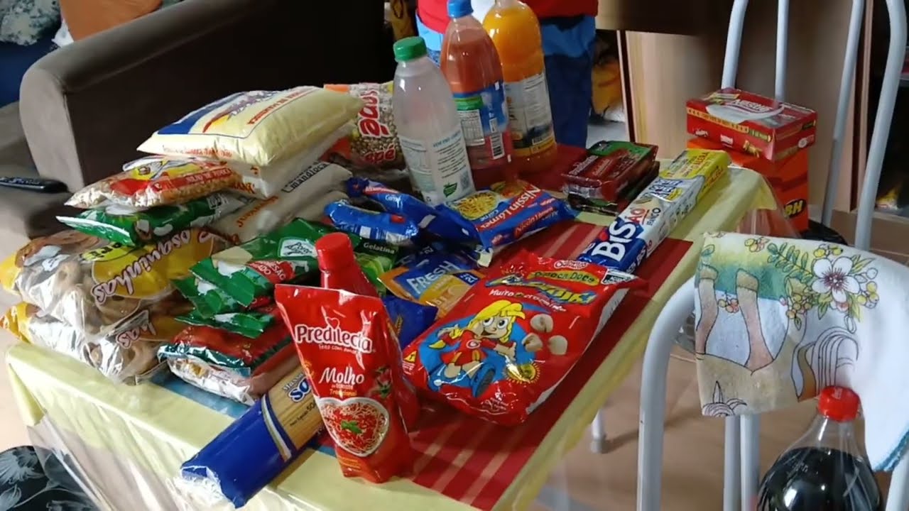 COMPRA COMPLETA🛒🛒O QUE COMPREI NO MES DE DEZEMBRO DE 2025,COM 997,40..OLHEM OS ITENS