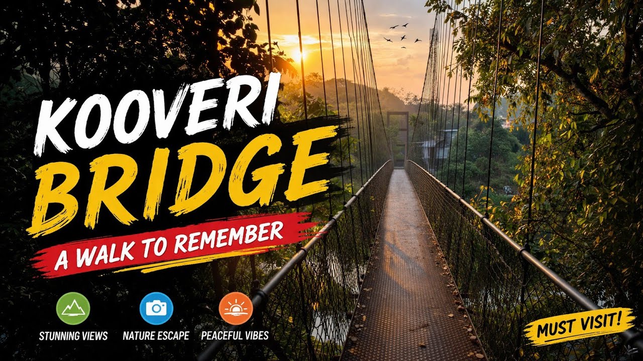 Kooveri Bridge | Peaceful Sunrise Vibes 🌅🏍️ #MorningRide #KooveriBridge #dayinmylife #taliparamba 
