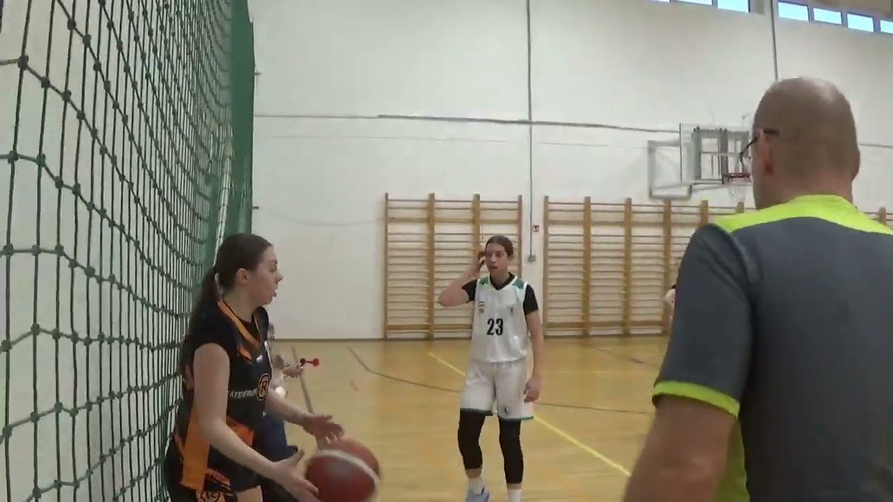 UNI Győr NKA  -  NKA Pécs  U14,  Győr 2016.01.16.