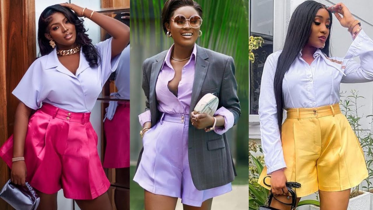 How to Cut and Sew a BOSS LADY SHORTS with Zipper Fly | Beginners friendly tutorial