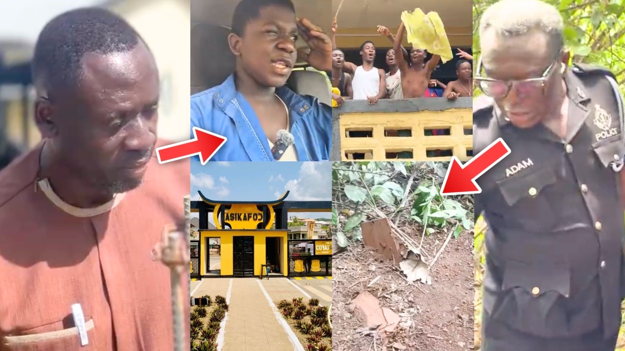 SCHOOL CLOSED! OBUASI Sec-Tech Headmaster Attacked Over B&alpha;by R!tu&alpha;l Allegation- FULL STORY