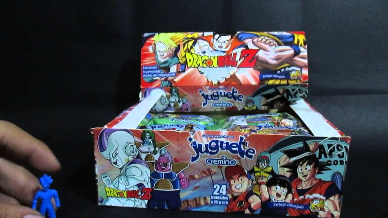 Coleccion Dragon ball Z Chocolate Juguete Parte 1/2