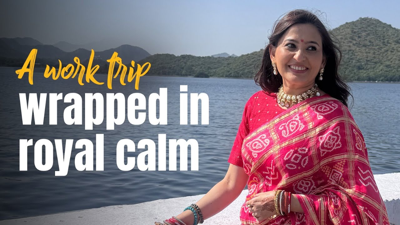 A Work Trip Wrapped in Royal Calm | Quick Udaipur Vlog |