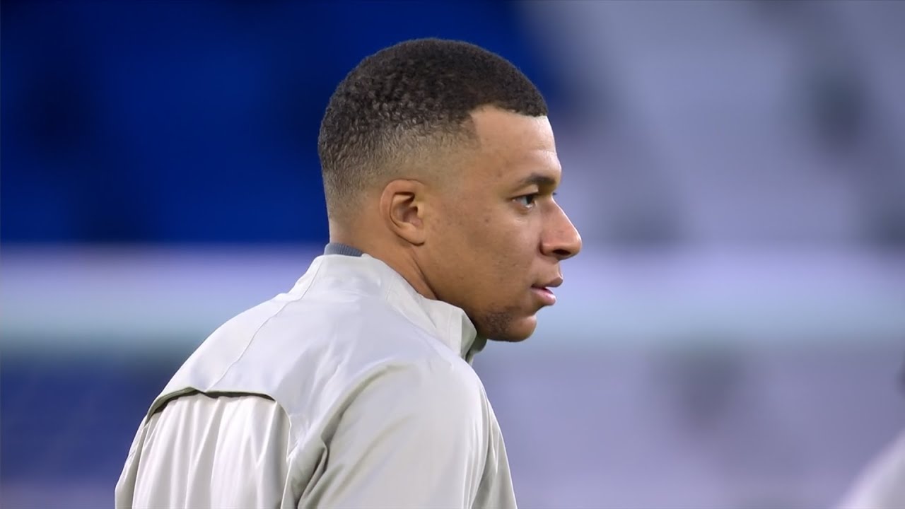 Mbappe trains for PSG ahead of Sociedad Champion League clash