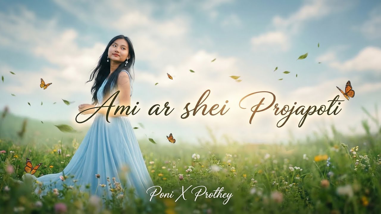 Ami Ar Shei Projapoti |  Poni chakma x prothey | Official Bangla Music Video 2026