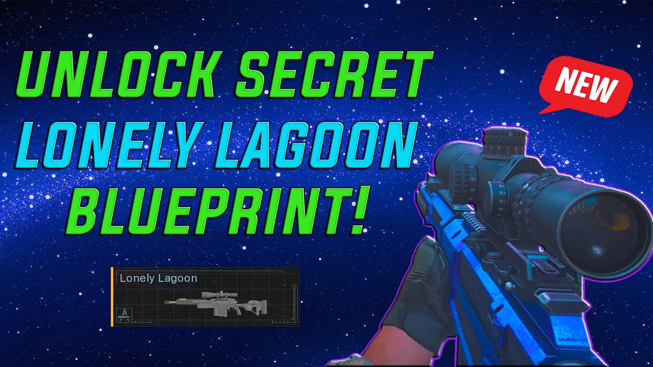MODERN WARFARE WARZONE | HOW TO UNLOCK SECRET LONELY LAGOON BLUEPRINT