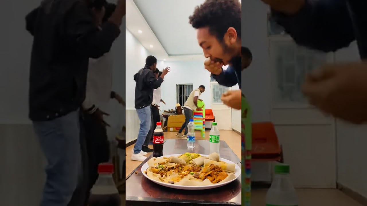 PRTE 131 Ethiopian Food CHALLENGES  LIKE AND you tube SUBSCRIBE