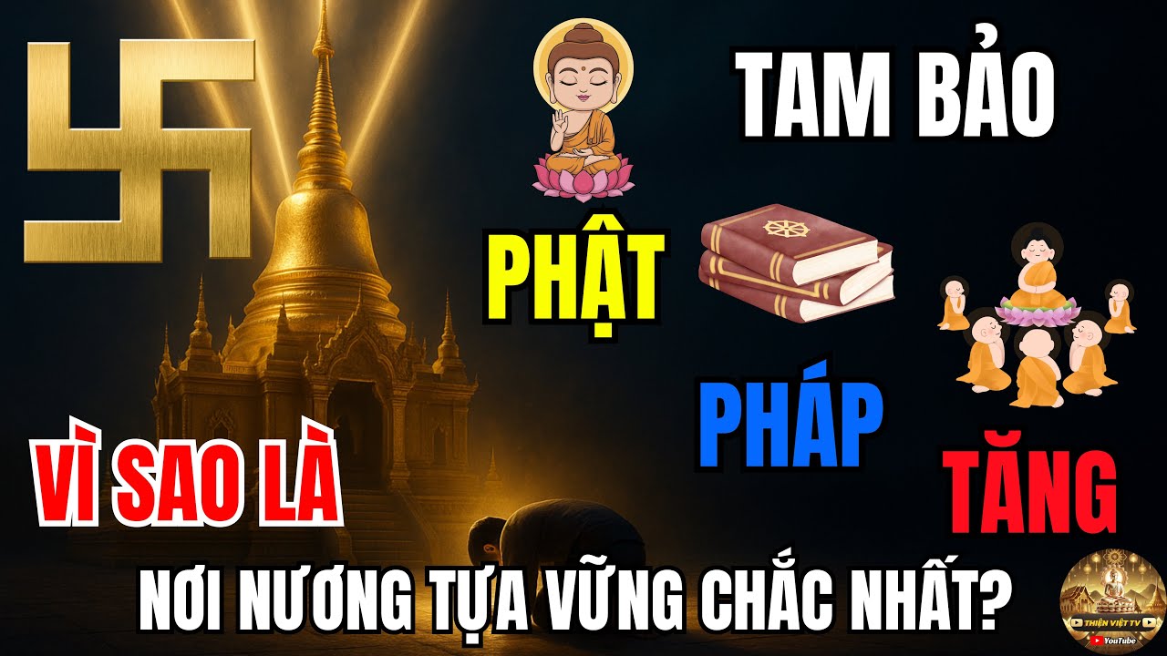 Tam Bảo Là Gì? Vì Sao Là Chỗ Nương Tựa Vững Chắc Nhất?
