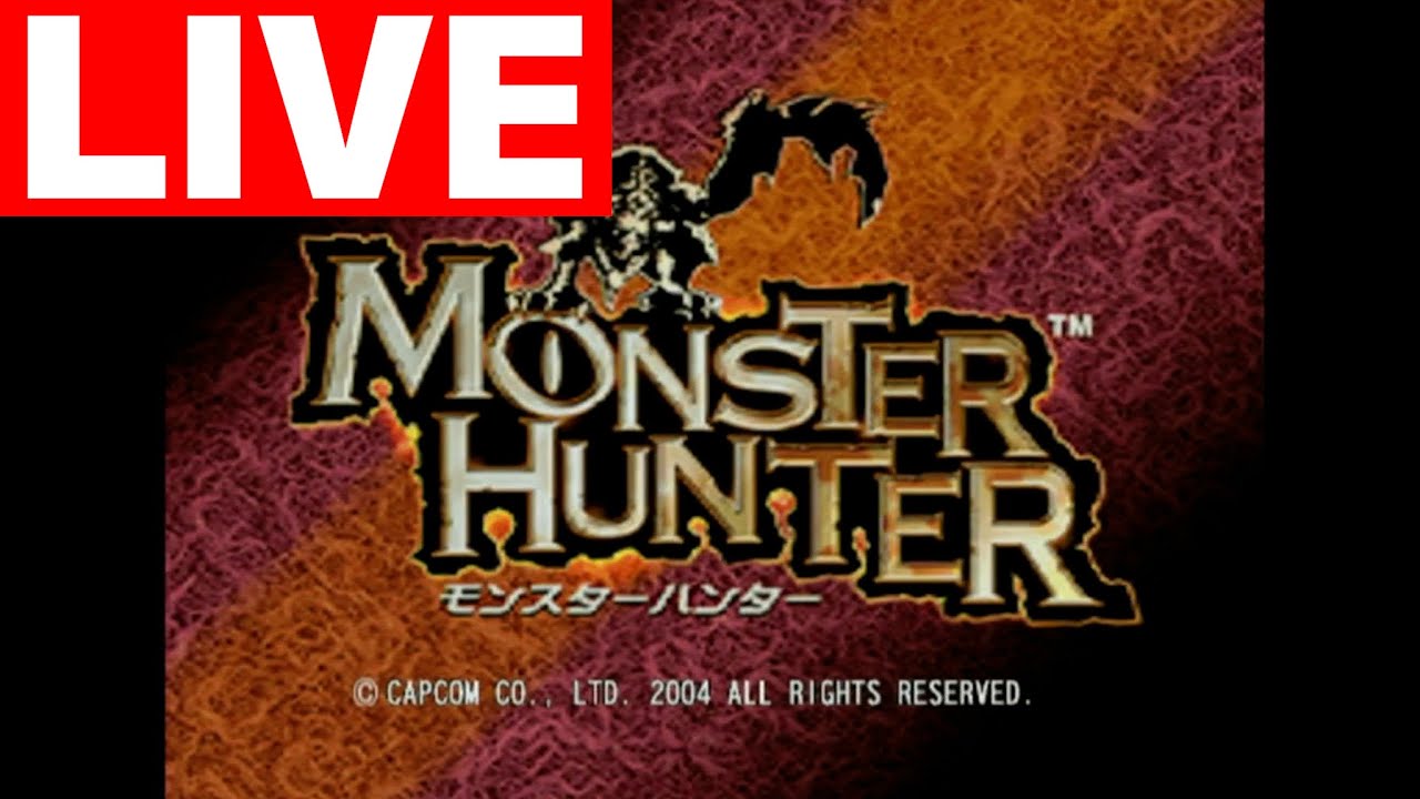 【LIVE🔴初代モンハン】モノブロス装備作りたい あと炭鉱夫