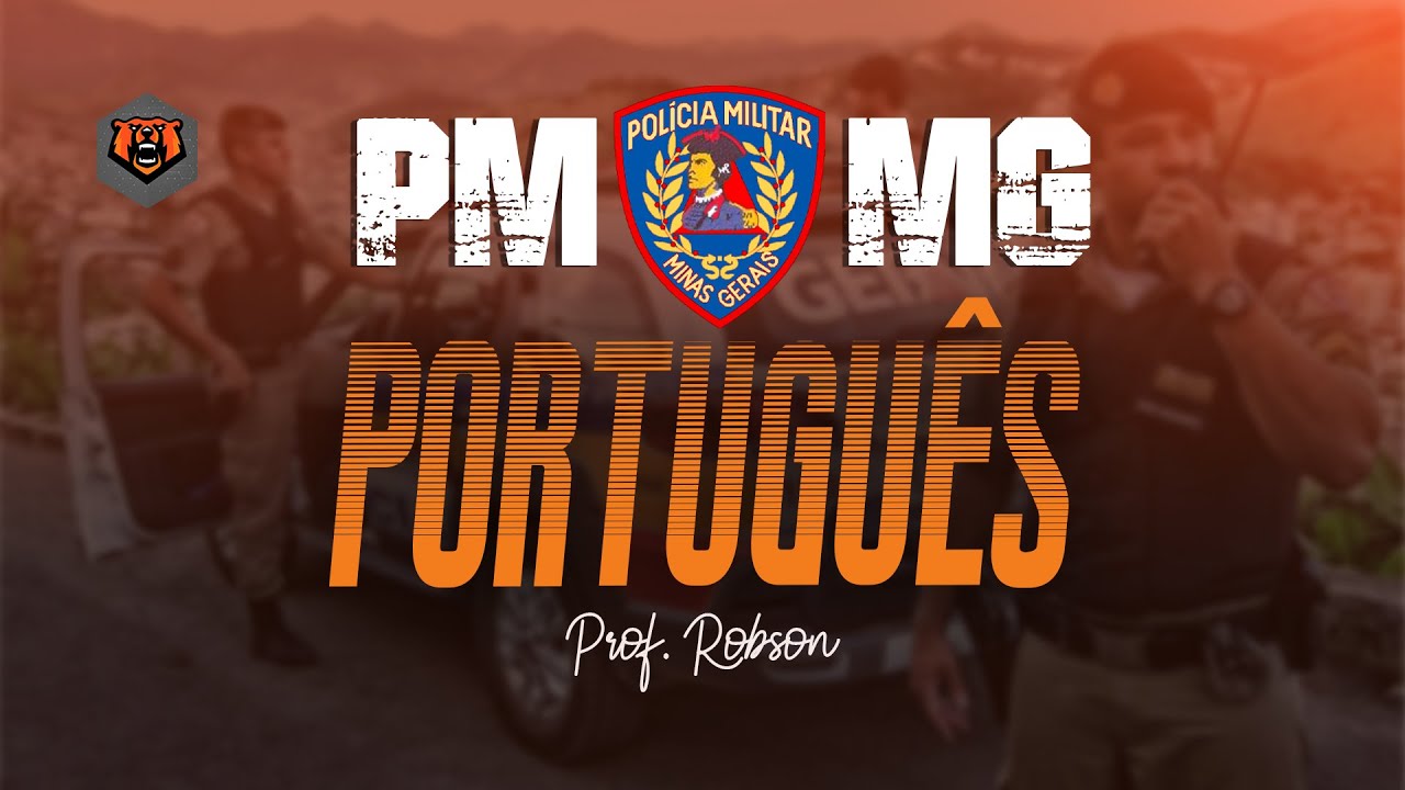 Concurso PM MG - Português - Prof. Robson