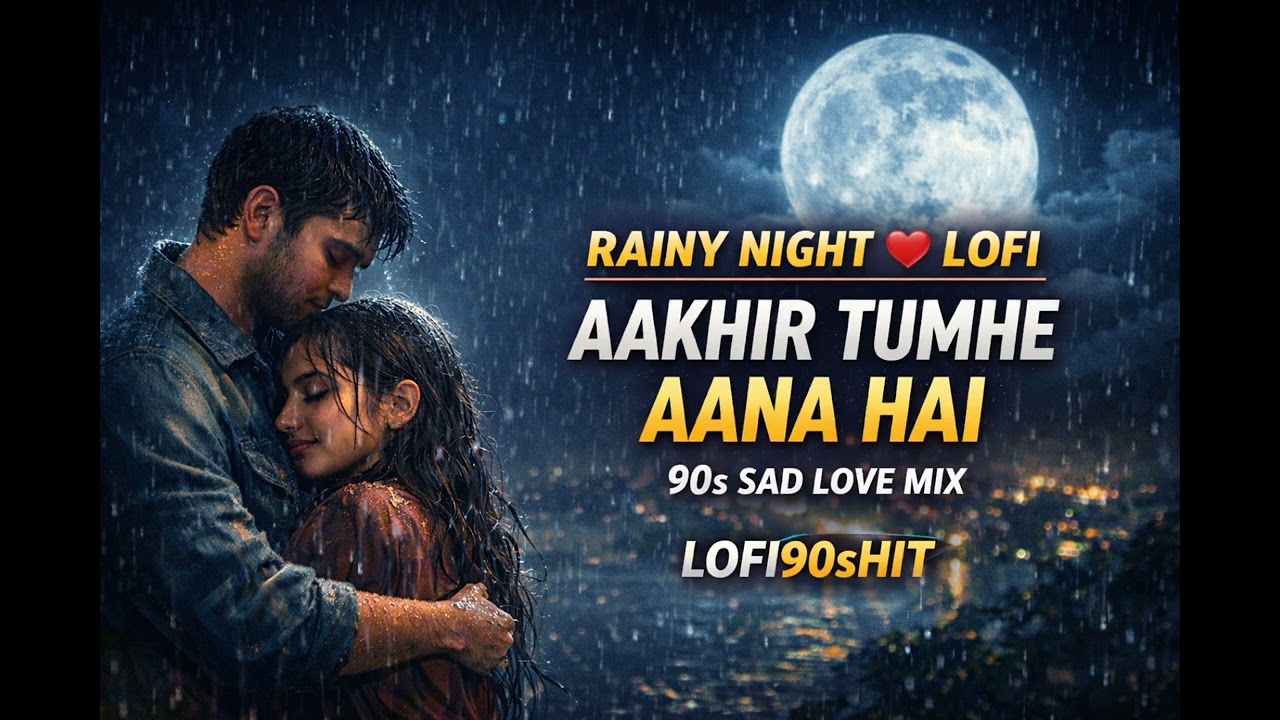 🎧 Aakhir Tumhe Aana Hai – 90s Romantic LoFi Mix