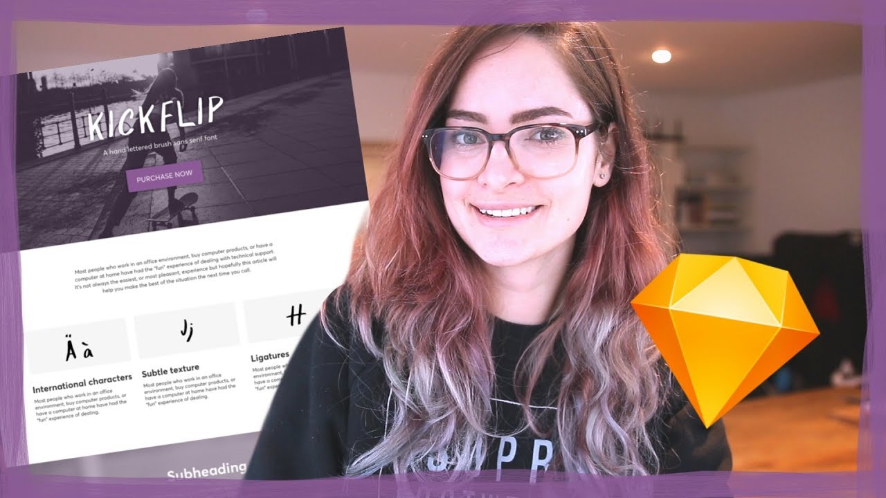 Designing a landing page in Sketch - Tutorial