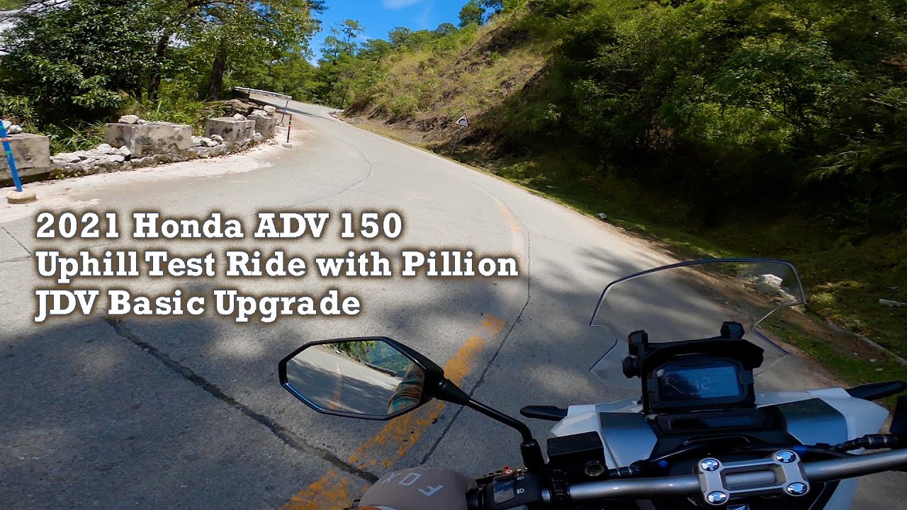 2021 Honda ADV 150 | Pillion Ride | Uphill Test