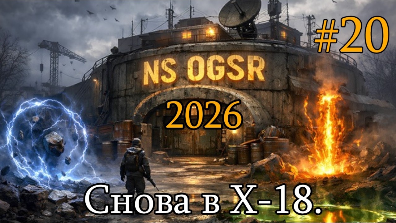 ☢ Сталкер NS OGSR 2026 ☢ #20. Агропром. Снова в Х-18.