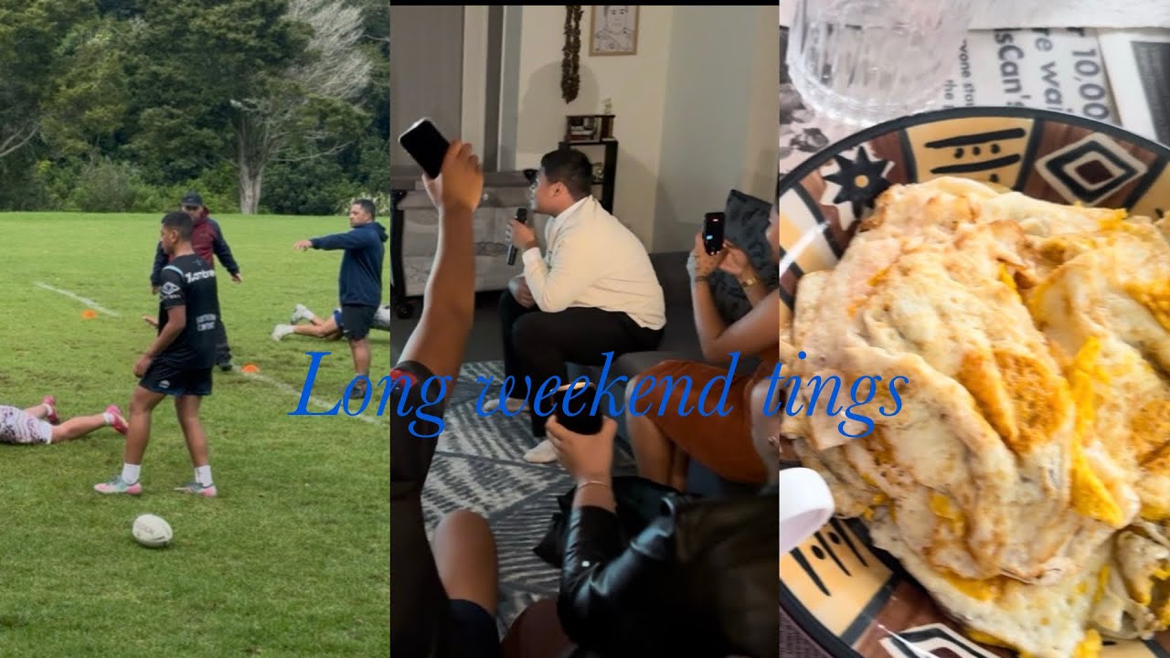  | LONG WEEKEND  vibes w the fams / samoan vloggers + karaoke + SJ training + brekkie |