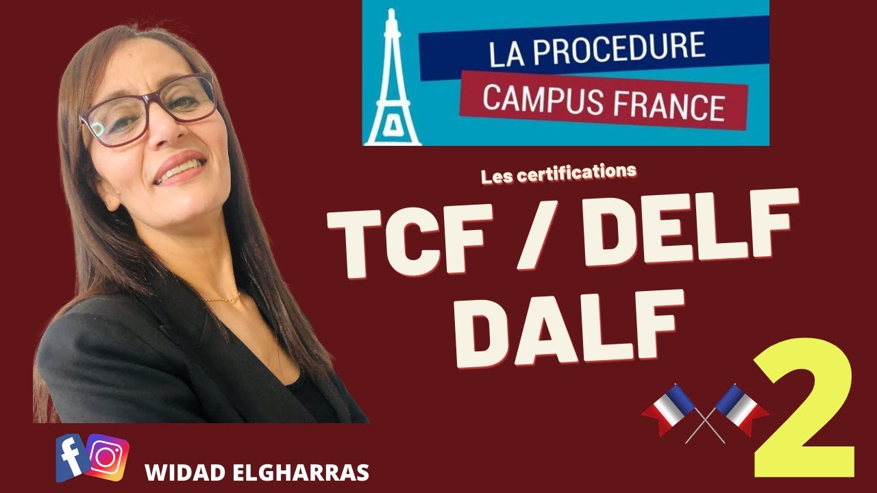 Les certifications : TCF / DELF /DAL   #2 بغيت نكمل قرايتي فرنسا