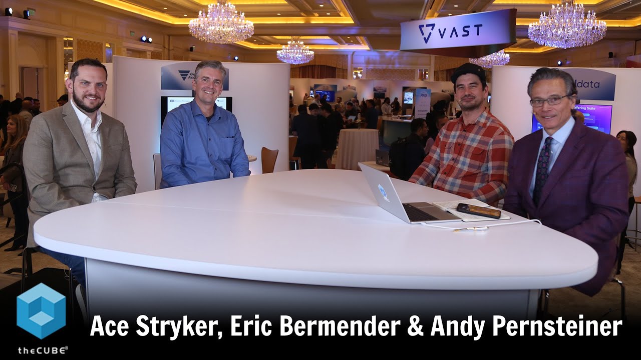 Ace Stryker, Solidigm, Eric Bermender, Pixar & Andy Pernsteiner, VAST | VAST Forward 2026
