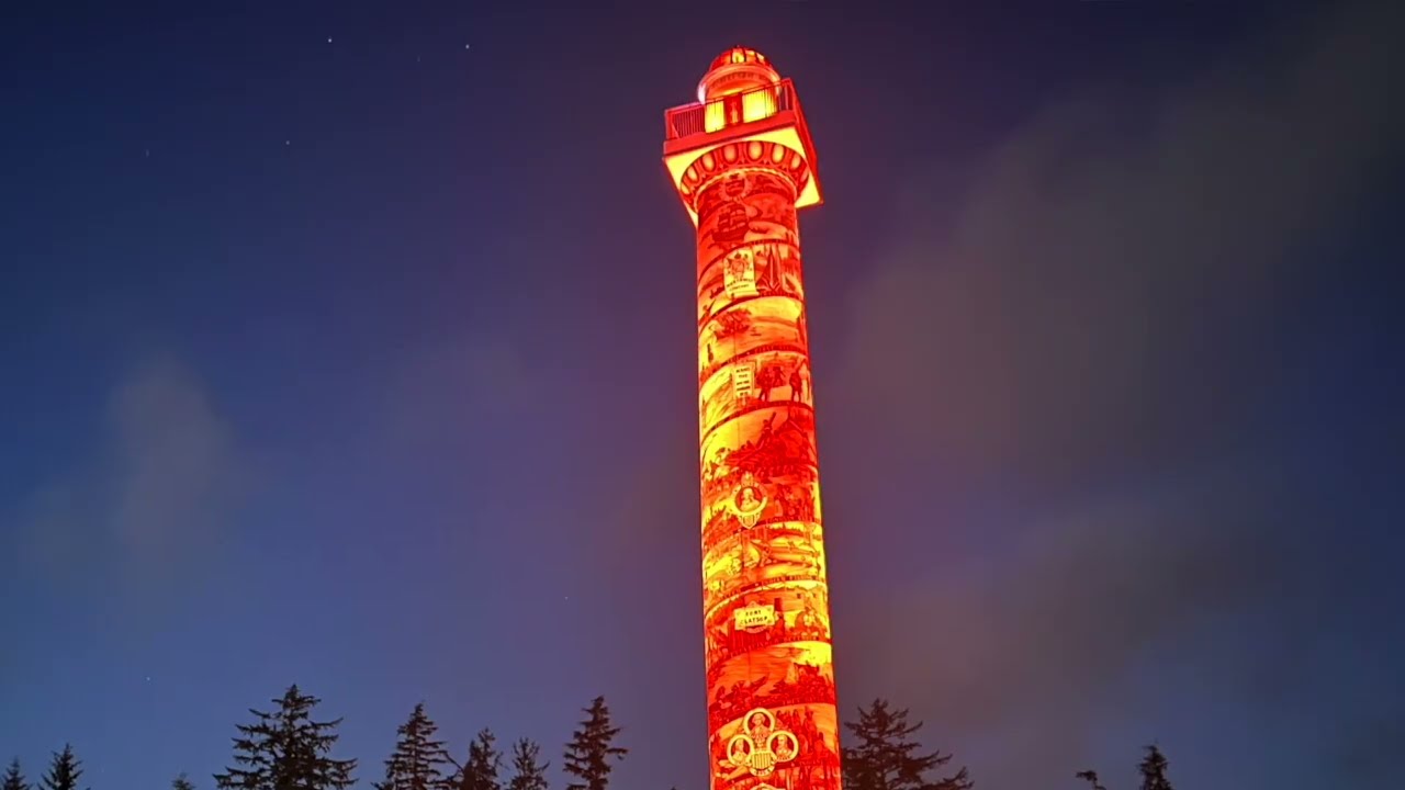 Musical Stairs-The Astoria Column