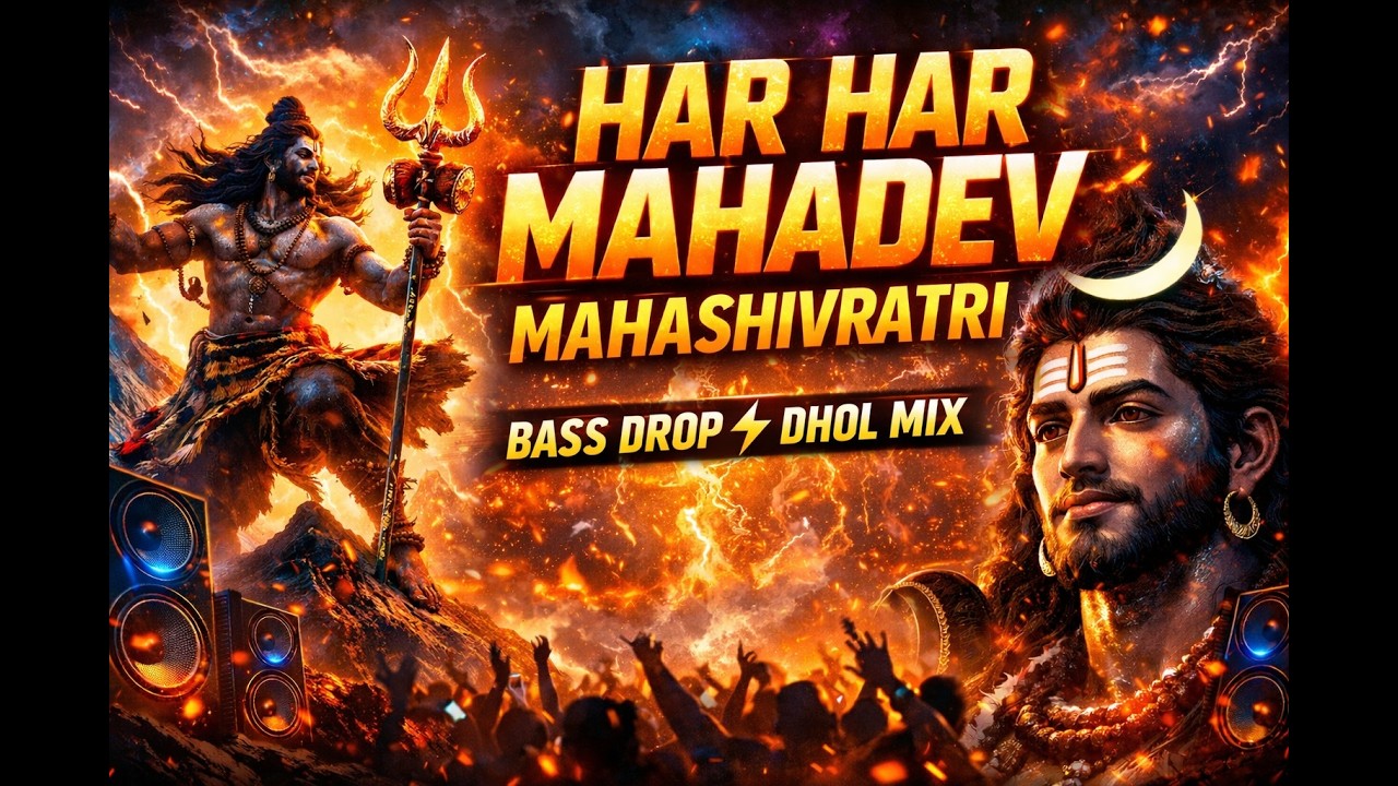 🔱 Har Har Mahadev DJ Remix 2026 | Mahashivratri Special Bass Drop | Shiv Tandav EDM Mix
