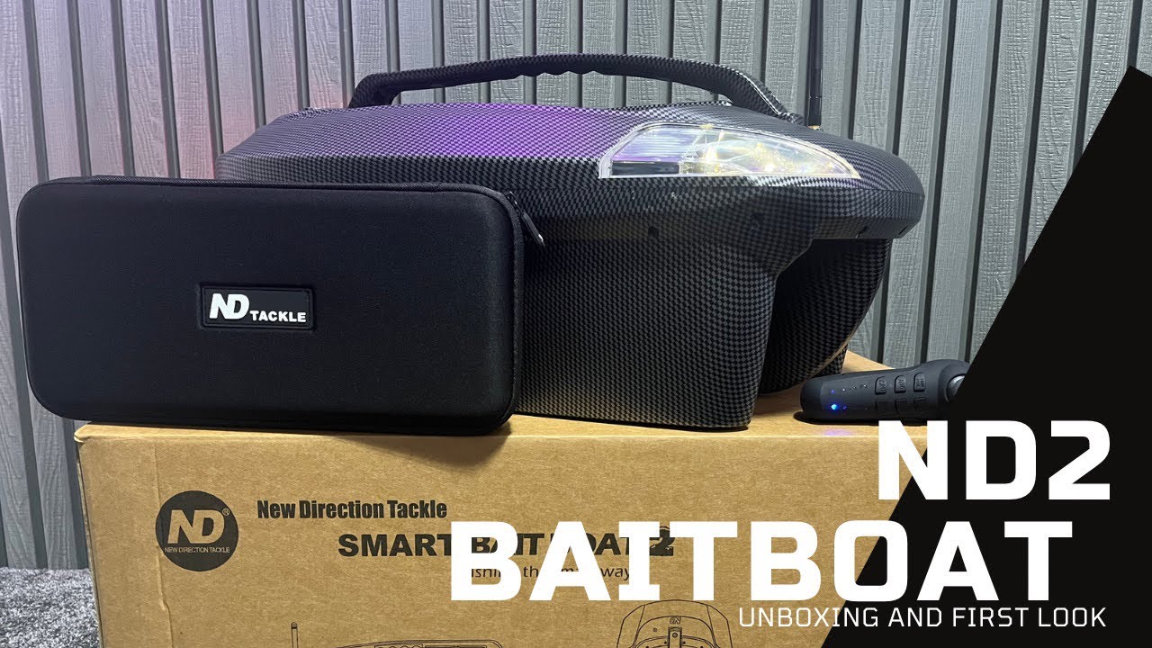 ND2 Bait Boat Unboxing and First Look