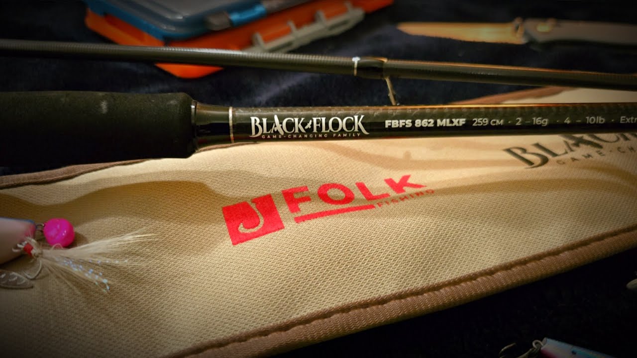 МОЙ ОТЗЫВЫ НА СПИННИНГ Black Flock 862MLXF 2-16g 