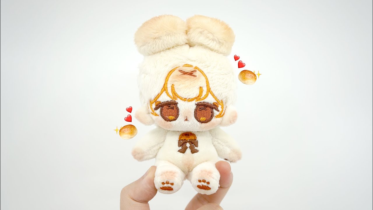 모닝빵 컨셉으로 10cm 솜인형 만들기 | 10cmぬい | how to make custom bread cotton doll