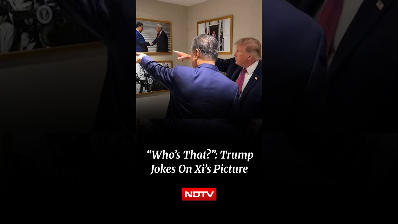 'Who's That?: Trump Jokes As He Shows Xi Jinping Their West Wing Photo At White House